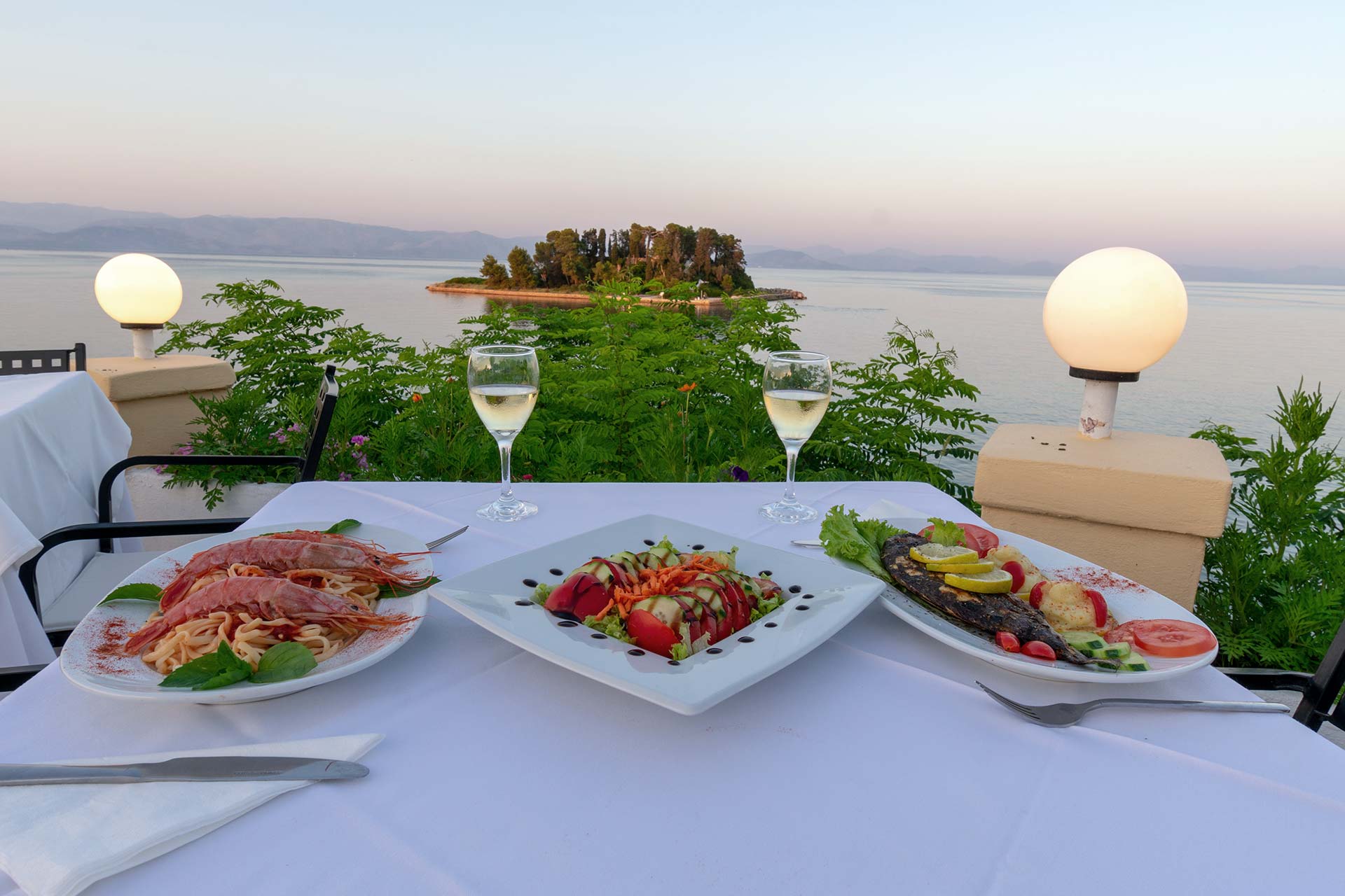 Aegli Hotel Corfu Restaurant Food
