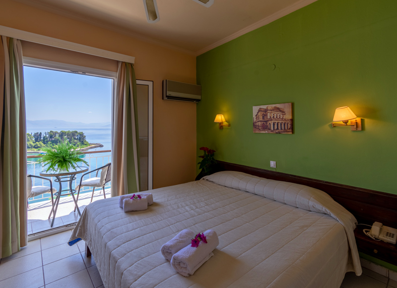 Aegli Hotel Corfu | Hotel in Corfu | Rooms in Corfu | Superior with Sea View