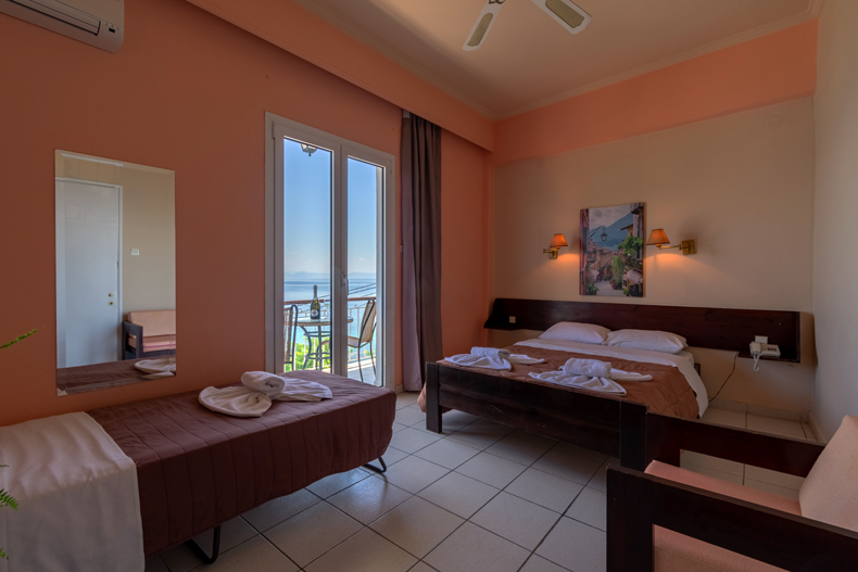 Aegli Hotel Corfu | Hotel in Corfu | Rooms in Corfu | Triple Sea View